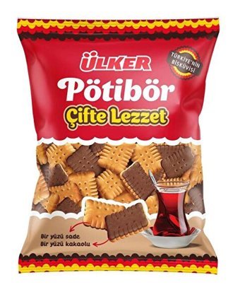 Ülker Pötibör Çikolatalı Sade Bisküvi 150 gr