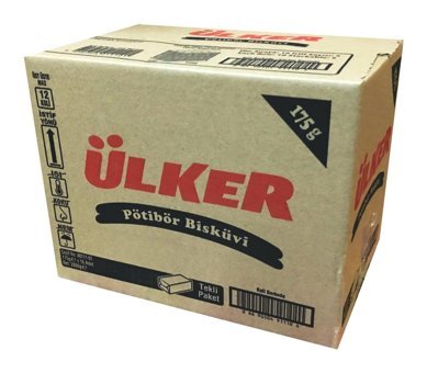 Ülker Pötibör Sade Bisküvi 16x175 gr