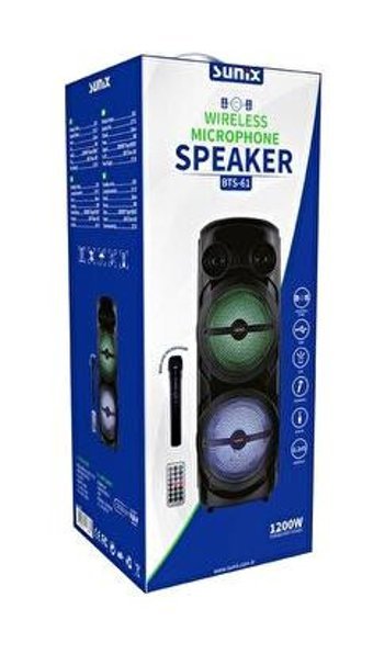 Sunix BTS-61 Bluetooth Hoparlör Siyah