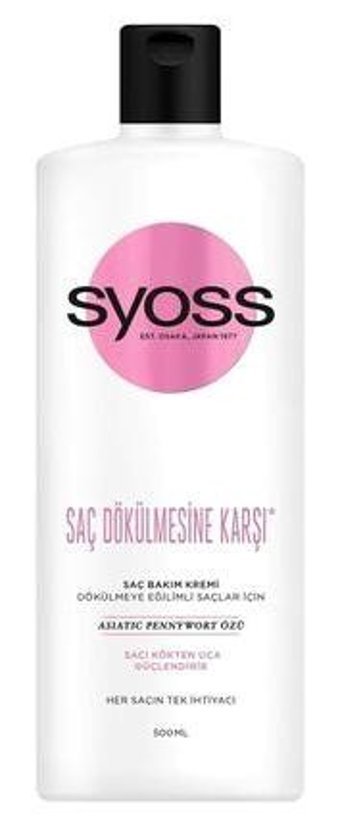 Syoss Dökülme Karşıtı Asıatıc Pennywort Saç Kremi 500 ml