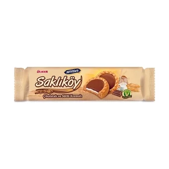 Ülker Saklıköy Çikolatalı Bisküvi 18x100 gr