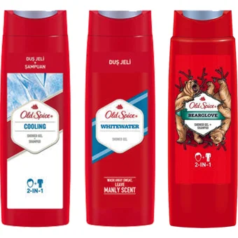 Old Spice Duş Jeli 3x532 ml