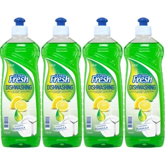 Ultra Fresh Limon Kokulu El Bulaşık Deterjanı 4x750 ml