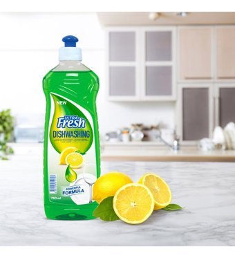 Ultra Fresh Limon Kokulu El Bulaşık Deterjanı 6x750 ml
