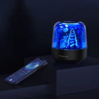Recci RSK-W20 Bluetooth Hoparlör Siyah