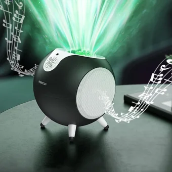 Recci RSK-W22 Starry Sky Bluetooth Hoparlör Siyah