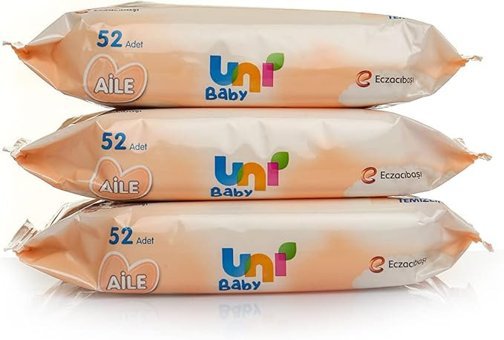 Uni Baby Aile 52 Yaprak 24'lü Paket Islak Mendil