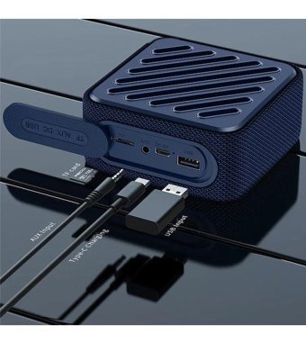 Recci RSK-W33 Mocca Bluetooth Hoparlör Mavi