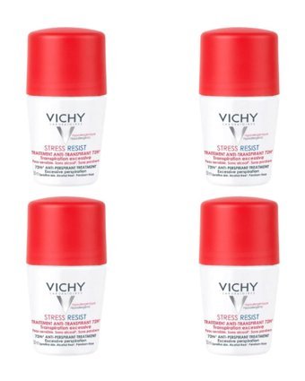 Vichy Stress Resist Roll-On Kadın Deodorant 4x50 ml