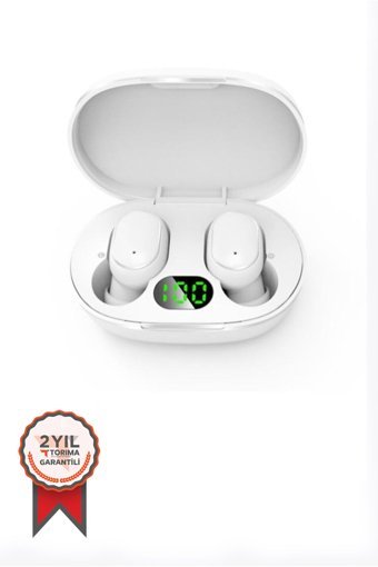 Torima E6S Kulak İçi Kablosuz Bluetooth Kulaklık Beyaz