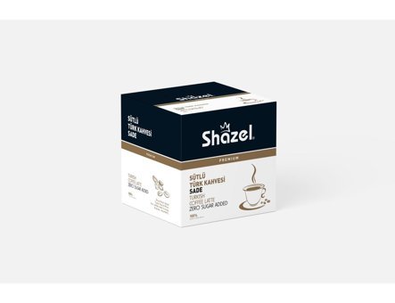 Shazel Sütlü Sade Türk Kahvesi 3x12x9 gr