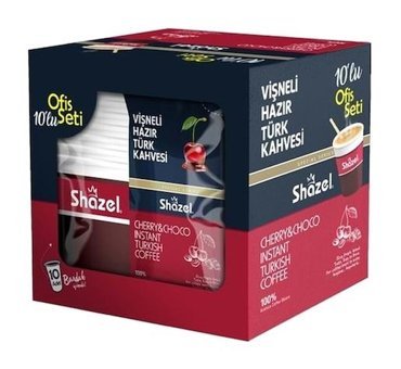 Shazel Vişneli Türk Kahvesi 10x12 gr