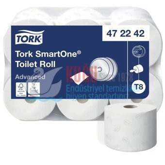 Tork 2 Katlı İçten Çekmeli 6'lı Rulo Tuvalet Kağıdı