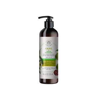 Sheida Yeşil Mandalina Zeytin Nemlendirici Duş Jeli 500 ml