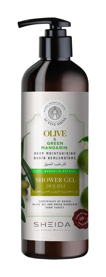Sheida Zeytinyağlı Nemlendirici Duş Jeli 500 ml