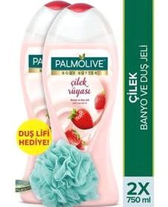 Palmolive Çilekli Duş Jeli 2x750 ml