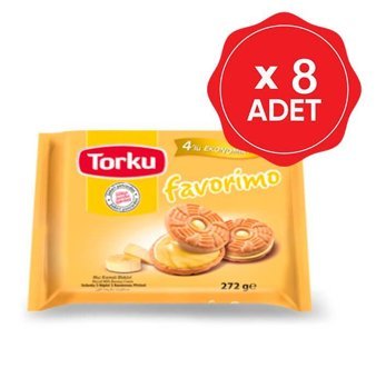 Torku Favorimo Muzlu Bisküvi 8x272 gr
