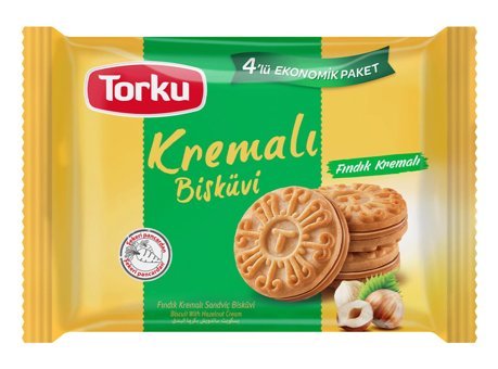 Torku Kremalı fındık kremalı Bisküvi 6x304 gr