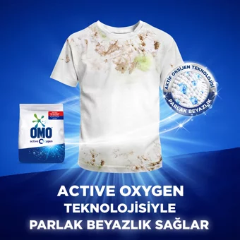 Omo Beyazlar İçin 40 Yıkama Toz Deterjan 6 kg