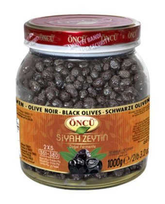 Öncü Siyah Zeytin Pet Kavanoz