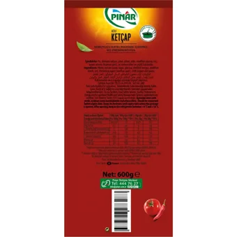 Pınar Acılı Ketçap 600 gr