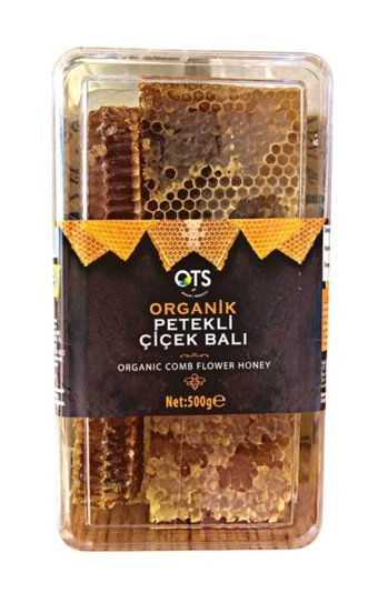 OTS Organik Organik Petek Çiçek Balı 500 gr