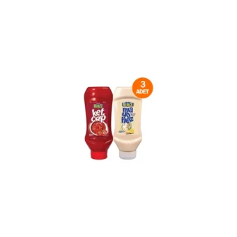 Burcu Acısız Ketçap 3x650 gr