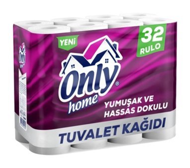 Only Home 2 Katlı 3x32'li Rulo Tuvalet Kağıdı