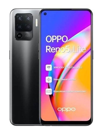 Oppo Reno 5 Lite 128 GB Hafıza 8 GB Ram 6.43 inç 48 MP AMOLED 4310 mAh Android Yenilenmiş Cep Telefonu Siyah