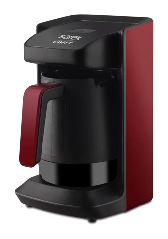 Sarex SR-3150 Coffy Hazneli Fincan Kırmızı Türk Kahvesi Makinesi