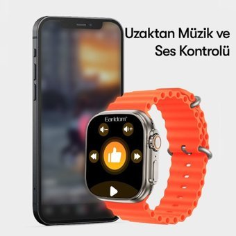 Earldom SW10 Akıllı Saat Gümüş