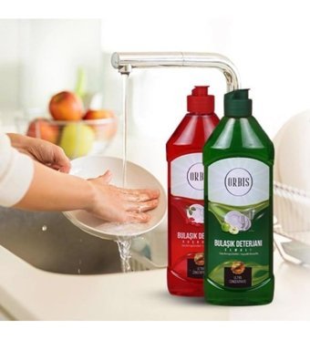 Orbis Elma Kokulu El Bulaşık Deterjanı 5x500 ml