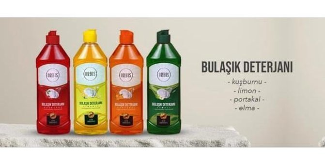 Orbis Portakal Kokulu El Bulaşık Deterjanı 16x750 ml