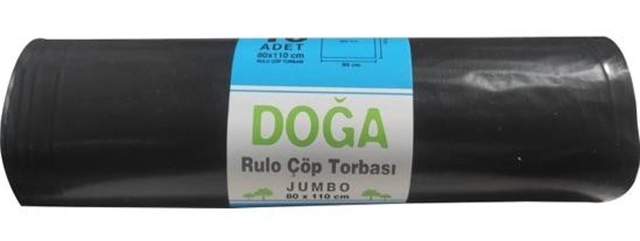 Ecoplast Battal Boy 55x90 cm 10 Adet Çöp Poşeti