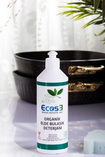 Ecos3 Organik Aloe Vera Kokulu El Bulaşık Deterjanı 500 ml