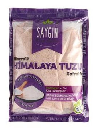 Saygın İyotlu Kristal Himalaya Tuzu Paket 500 gr