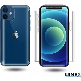 Winex One Plus Nord CE Ön-Arka Darbe Emici HD Ekran Koruyucu