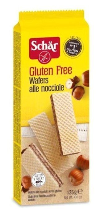 Schar Wafers Alle Nocciole Glutensiz Fındıklı Gofret 125 gr