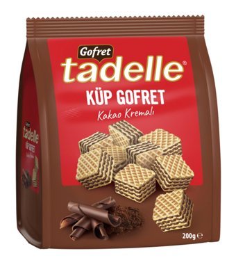 Tadelle Küp Çikolatalı Gofret 3x200 gr