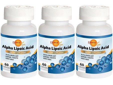 Force Nutrition Alpha Yetişkin Lipoik Asit 3x60 Adet