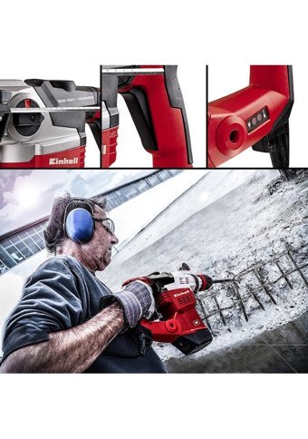 Einhell TE-RH 38 3F 1050 W 4100 darbe/dk 6.2 kg Aküsüz Elektrikli Kırıcı Delici Matkap