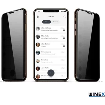 Winex One Plus Nord N200 Ön-Arka Hayalet Darbe Emici HD Ekran Koruyucu