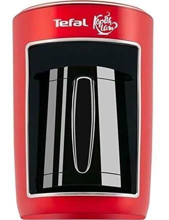 Tefal Köpüklüm 1 Hazneli 4 Fincan Közde Kahve Tadında 735 W Kırmızı Türk Kahvesi Makinesi