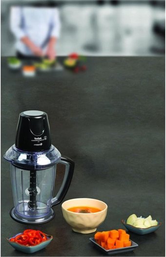 Tefal Masterchop XXL 500 W Rondo Doğrayıcı Siyah
