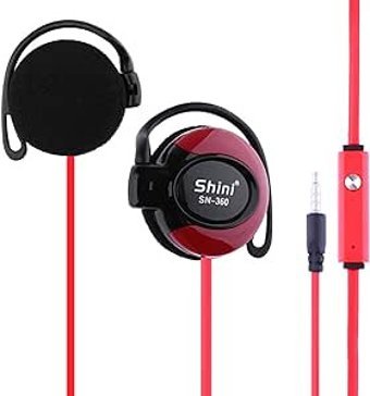 Tignapoo Shını Sn-360 Çengelli Kablolu Bluetooth Kulaklık Kırmızı