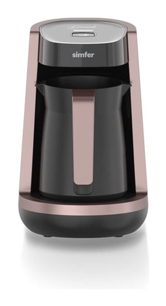 Simfer Damak SK-5702 1 Hazneli 4 Fincan Rose Gold Türk Kahvesi Makinesi