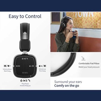 Wiwu Metro 2 Mikrofonlu Bluetooth Kulak Üstü Kulaklık
