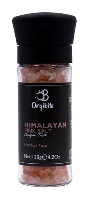 Orgibite İyotlu Kristal Himalaya Tuzu Değirmen 110 gr