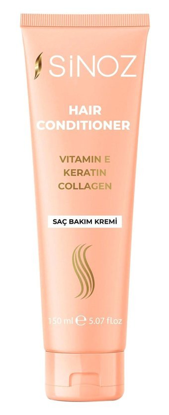 Sinoz Onarıcı Koruyucu E Vitamini Keratin Kolajen Saç Kremi 150 ml