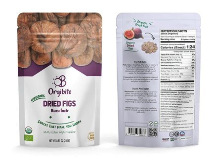 Orgibite Organik İncir 250 gr